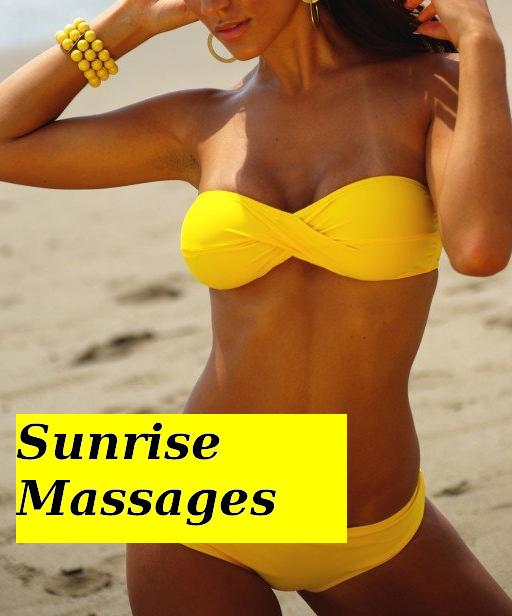 Zomerse & zwoele massages in Sunrise Massage