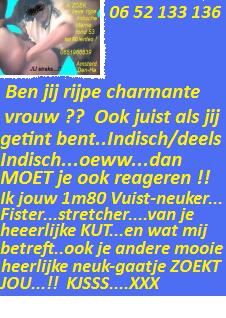 Ben jij charmante ( getinte ) rijpe merrie...milf....?? Hier je FISTER