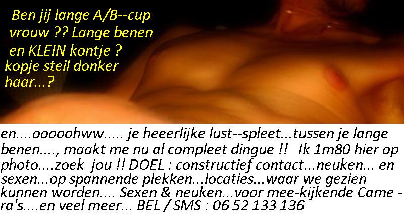 Ben jij lange A/B-cup vrouw ? steil donker haar ?