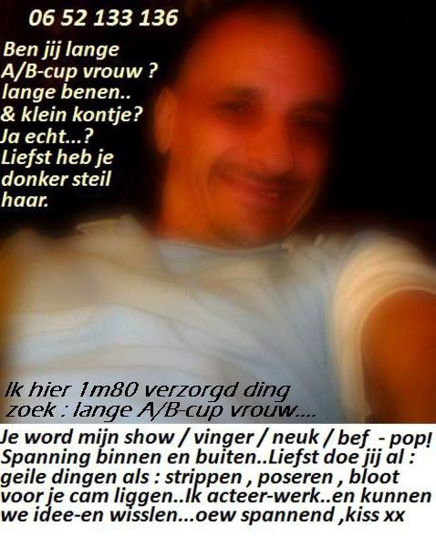 Ben jij+-1m78 lange A/Bcup vrouw?donk haar?Ik betaal je 200 Euro !!