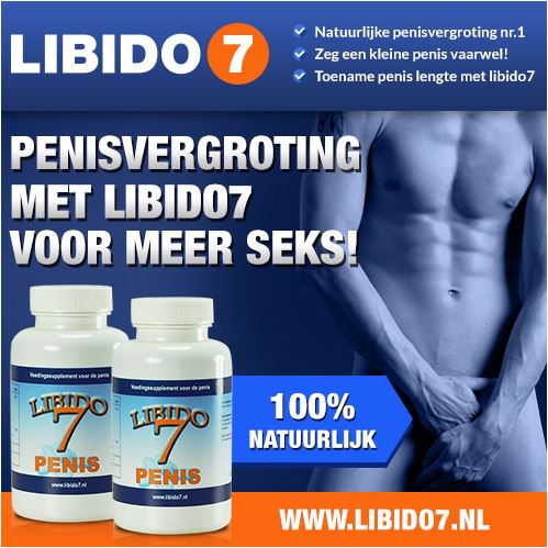 Potentieverhogende middelen nodig?  .