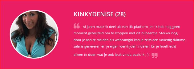 Word jij onze meest verdienende webcam model?              .