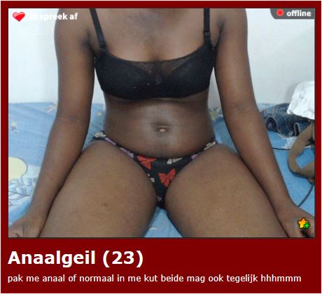 Anaalgeil (23) uit Amsterdam-Zuidoost