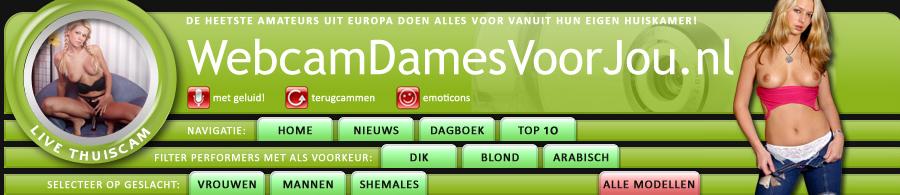 Webcamseks is lekker! De camgirls van www.webcamdamesvoorjou.nl doen a