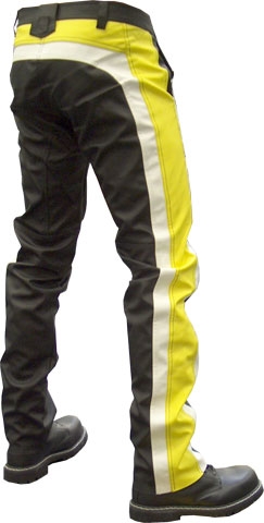 Nasty Pig MX Pants Black with Yellow