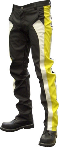 Nasty Pig MX Pants Black with Yellow