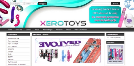 www.xerotoys.nl - De leukste merken sextoys met hoge korting!