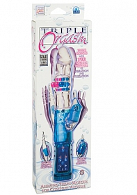 Opruiming! Triple Orgasm Blue Vibrator kopen voor 32, 99 PeeJayToys.nl