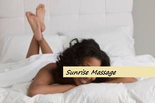 Wegdromen bij een Sunrise Massage