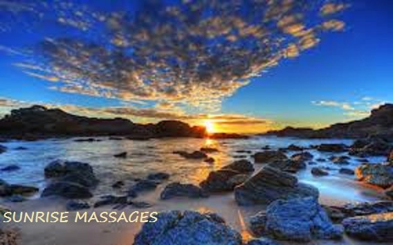 Sunrise massages laten je helemaal gloeien