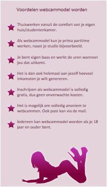 Ook webcammodel worden?