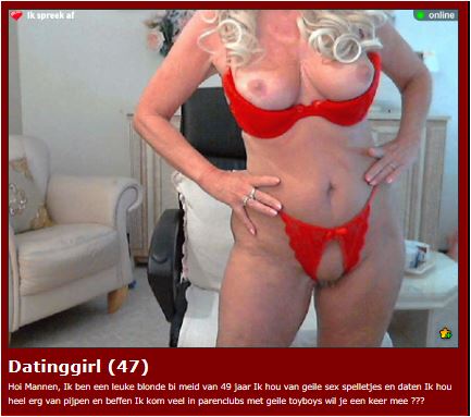 datinggirl uit Dordrecht houdt van beffen