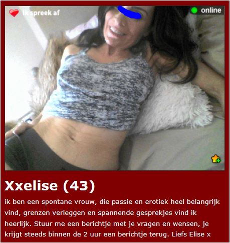 Zin in een Live Chat, Webcamseks of seksafspraak?                     