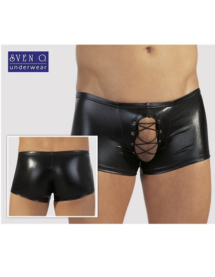 Wetlook veter-short "Eroprive"